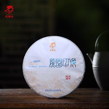 龙园号普洱茶 云南七子饼茶 龙园印象生茶 357g 早春乔木茶