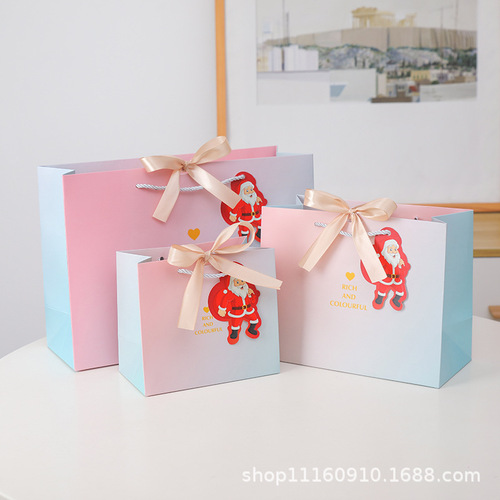  New Christmas Gift Bag Apple Box Gift Bag Christmas Eve Candy Box Paper Bag