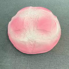 仿真超大粉色菠蘿包慢回彈玩具捏捏樂濕軟麵包手感好發泄解壓神器