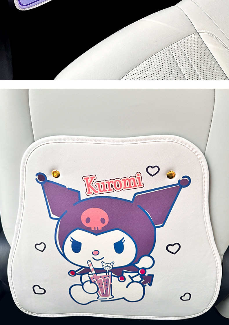 Suitable for 26 Models of Geely Xingyue Ex2 Car Seat Back Anti-Kick Pads, Cute Anti-Dirt Car Interior Protection Products for Women