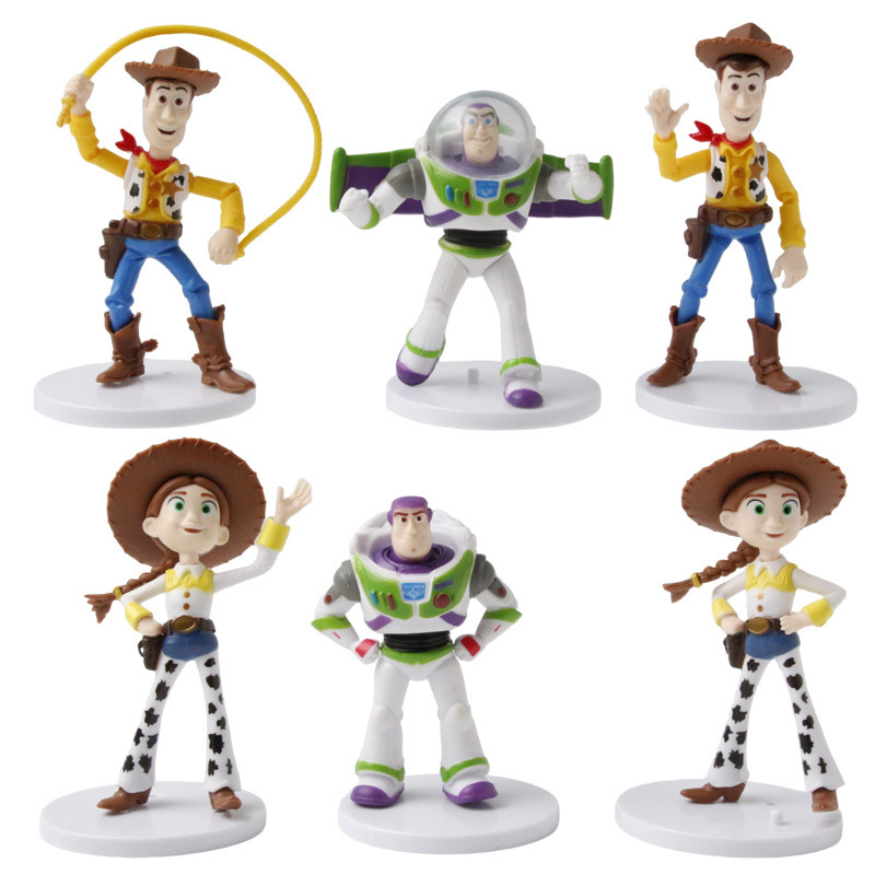 6 Models of the Movie Version of Toy Story Buzz Lightyear Figurines and Ornaments 6 Models of the Movie Version of Toy Story Buzz Lightyear Figurines and Ornaments