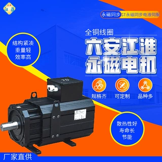 六安江淮电机三相永磁同步电动机电液伺服ST-7.5-75kw全铜线圈