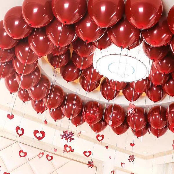 Double-layer balloon heart shaped