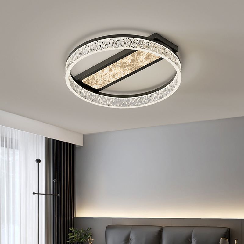 Italiano rectangular nube minimalista sala de estar lámpara de techo nuevo paquete de toda la casa moderna simple atmósfera luces de alto nivel