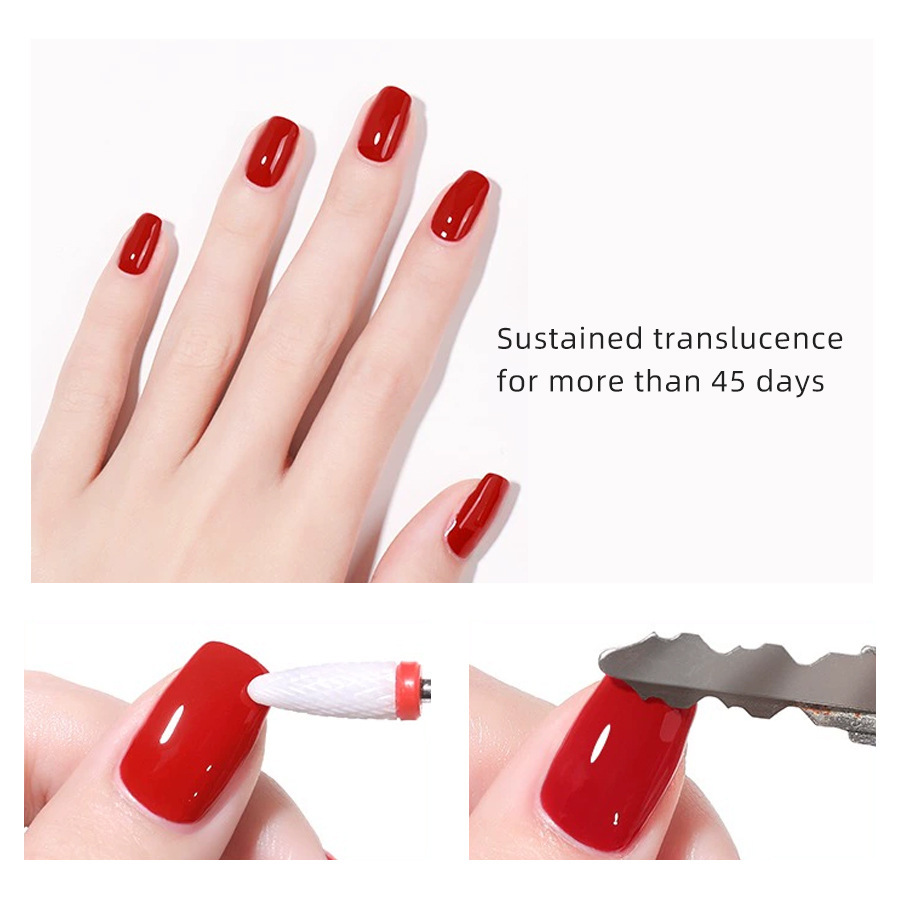 Japanese-style nail art gold jar shaping leveling glue wash-free matching nail polish glue nail beauty shop special factory wholesale