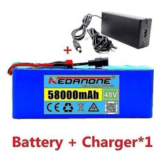 48v﮵��13S3P 58000mah 18650����ӵ����綯���� ���� BMS
