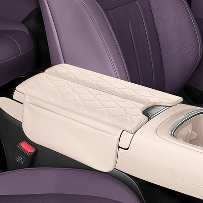 Suitable for 23-26 Models of: Armrest box pad - 26-units-of-deep-blue-s07-beige