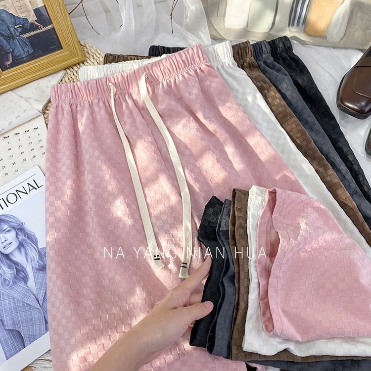 休闲裤子夏季女薄款