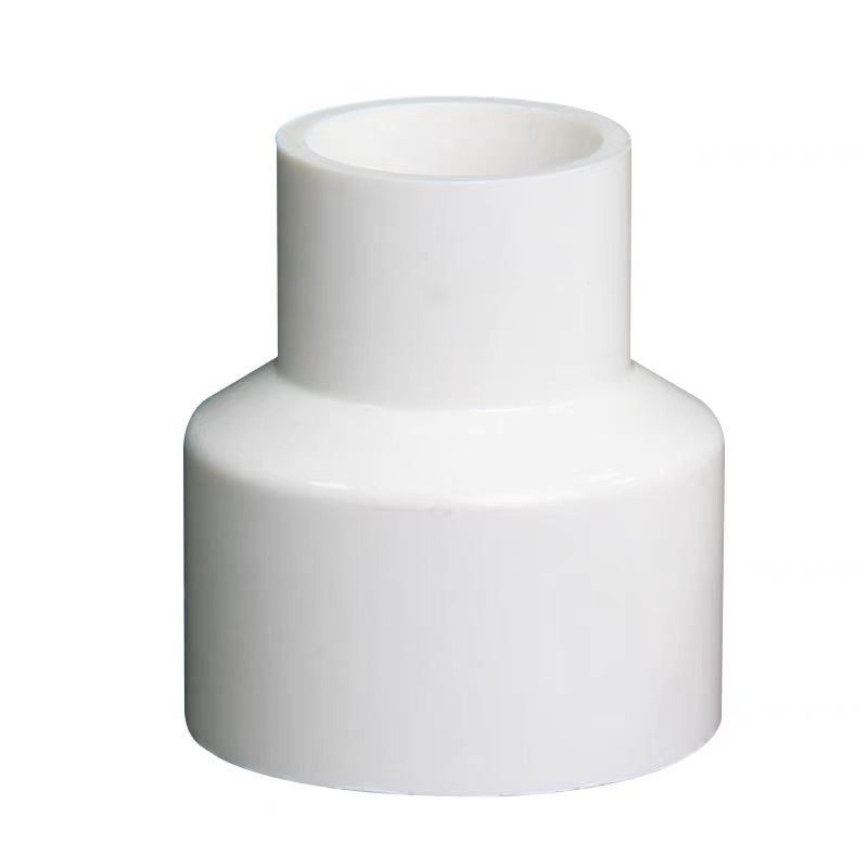 PVC reducer large and small head reducer direct 4 points 6 points reducer straight through 20 25 32 adapter plastic pipe fittings