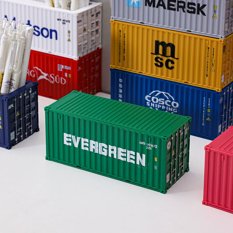 20 feet 1:35 Container model Simulation Simulation Plastic Anniversary Celebration Business Gifts can be printed with pattern text