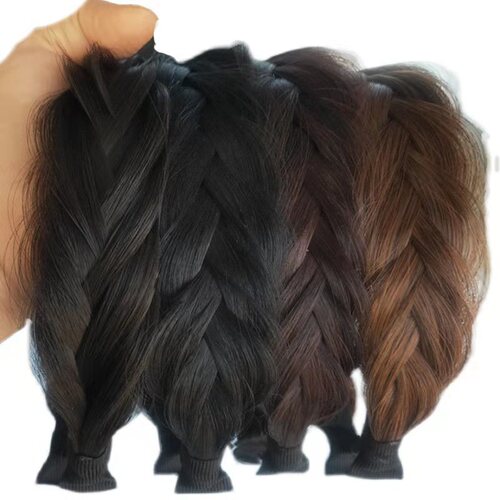 Fishbone braid wig, braided hairband, toothed non-slip braided hair headband, pressed hair headband, hairband, hair accessories, women's headwear