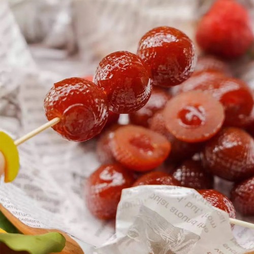 Explosive Cherry Jellied Candies 105g Independent Packaging Filled Cherry Balls Candied Snacks Appetizer