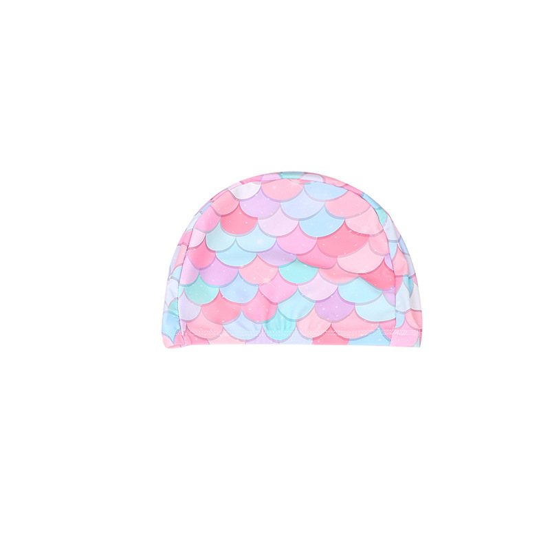 Mädchen Mermaid Schwimmset Langarm Sonnenschutz Fischschuppen_voghion.com