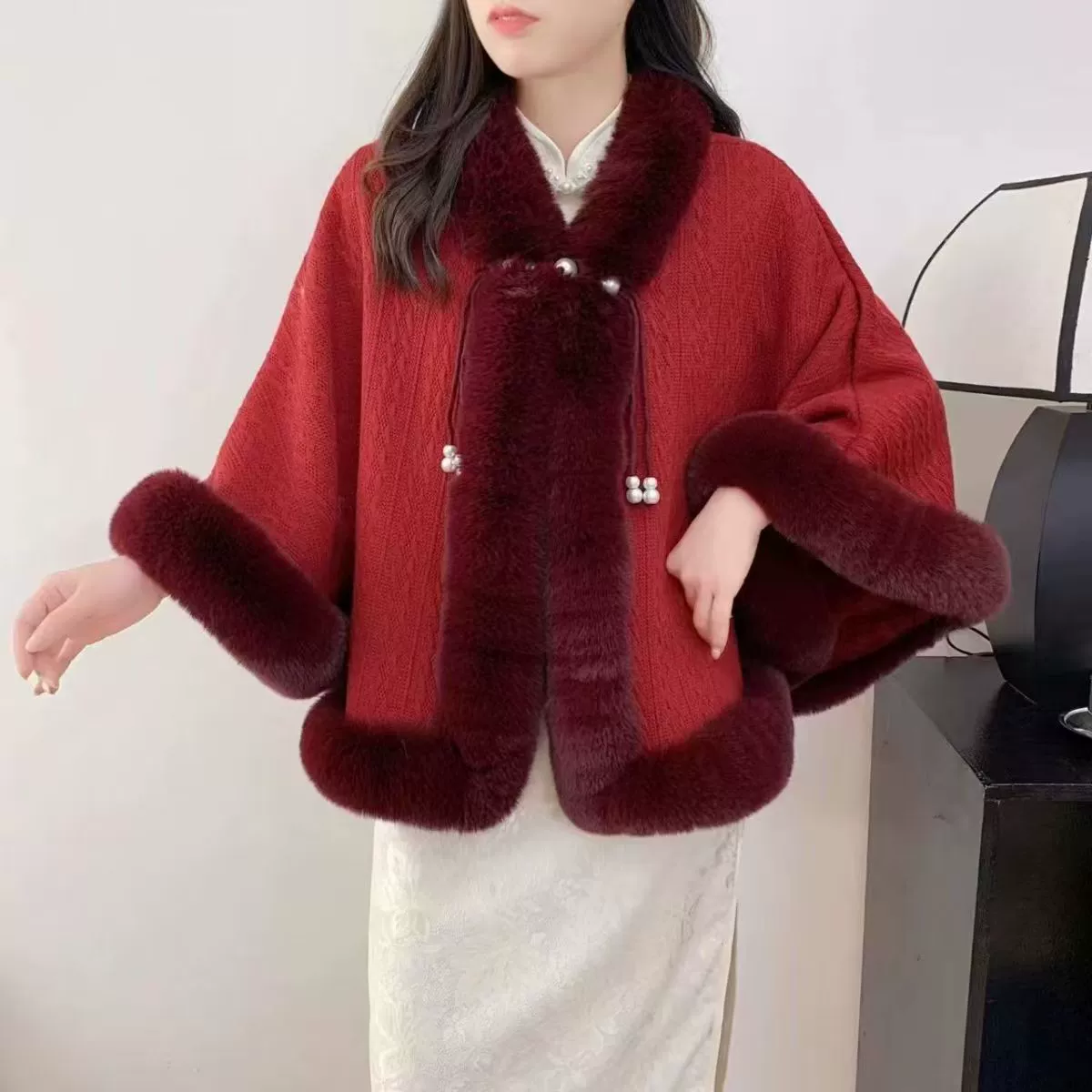 Теплый trench coat, плащ, согревающий чонсам, куртка, кардиган