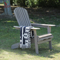 亚马逊热卖户外实木沙滩椅庭院防水防晒青蛙椅露台便携折叠椅DIY