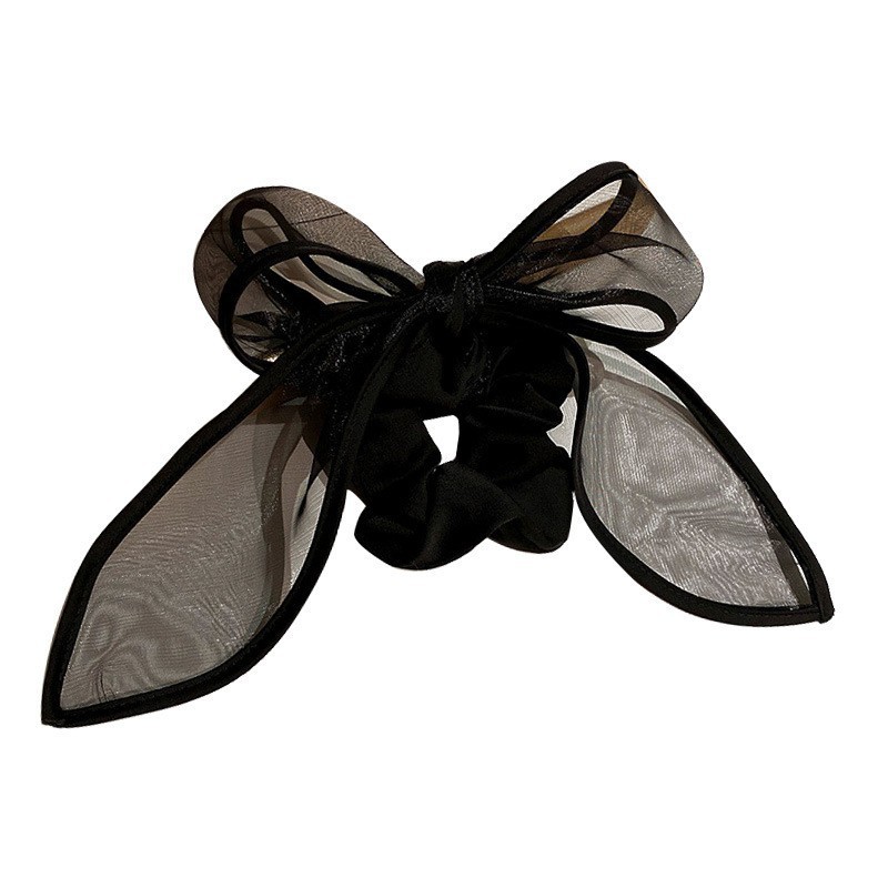 Corea del sur Dongdaemun negro arco clip de moda todo fósforo grande horquilla trasera cabeza updo temperamento accesorios para el cabello para las mujeres image 7