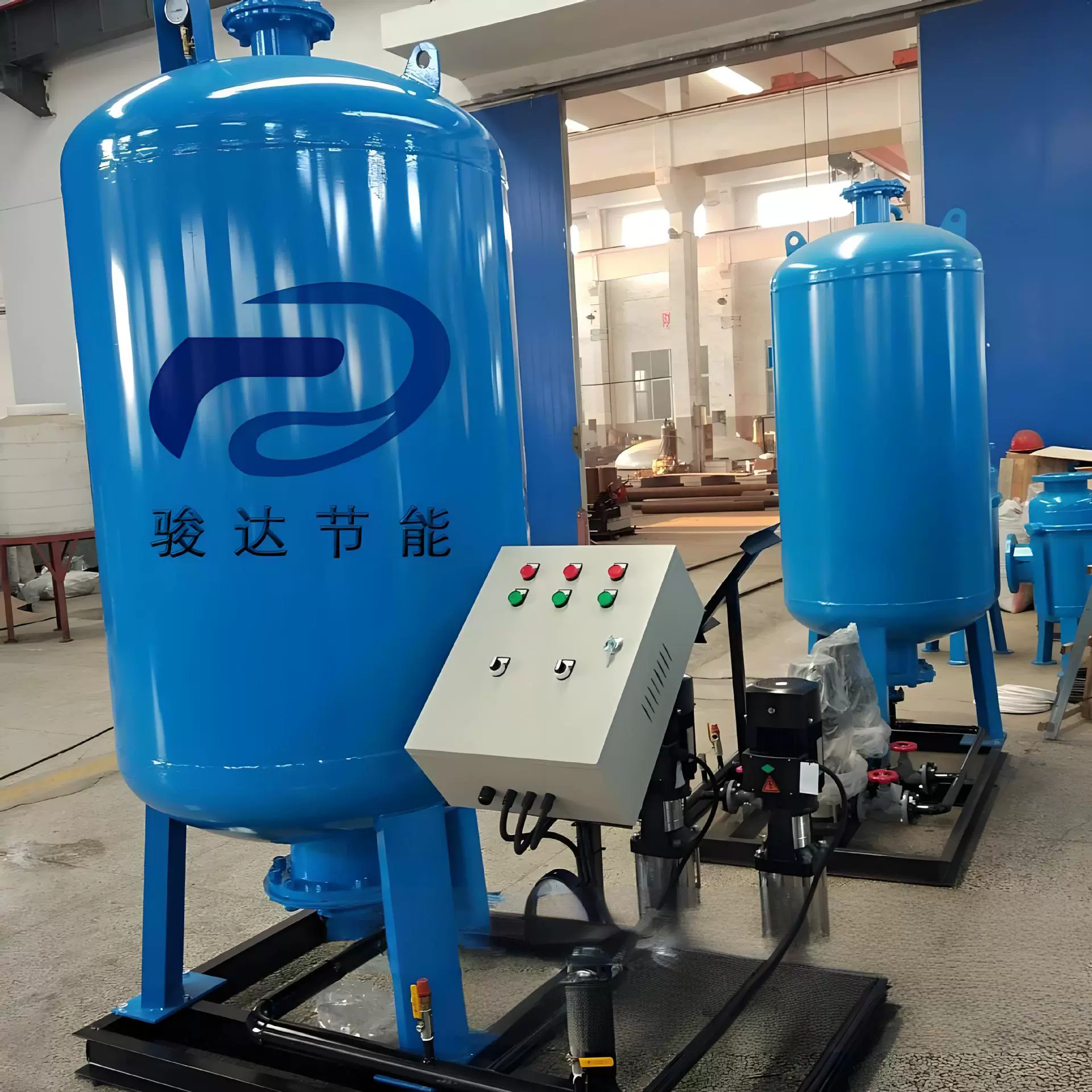 定压补水机组无塔供水设备 囊式气压罐稳压罐 真空脱气排水机组