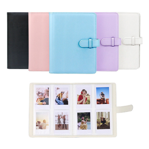 Supply Polaroid mini12/11/9/8/7 3-inch 256-piece photo storage PU photo album