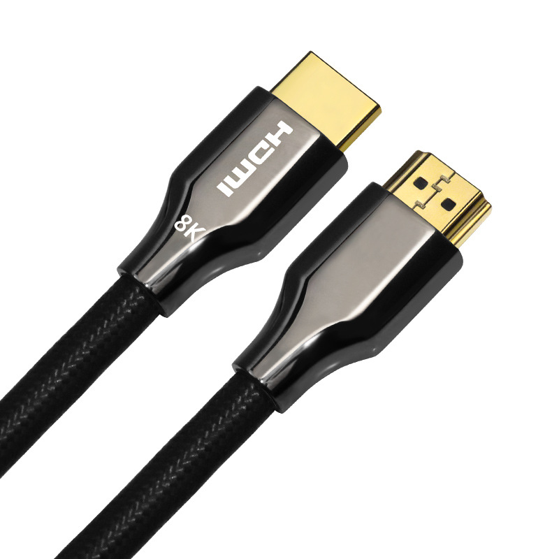 加工定制HDMI2.1线 电脑电视显示器高清8K版连接线 hdmi2.1 cable