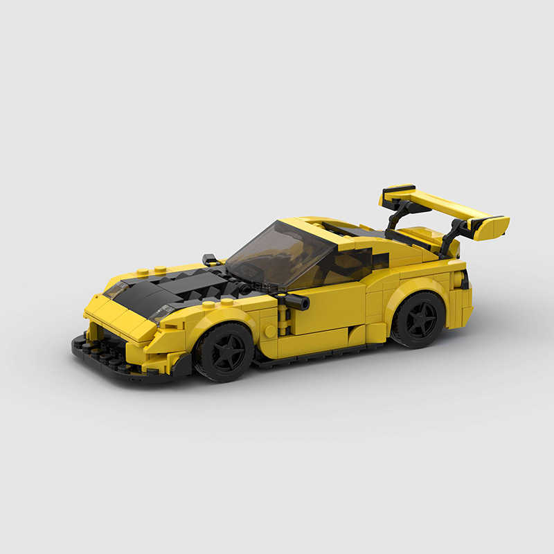 Rx7 Sports Car Compatible with Lego Small Particle Moc Educational Assembly DIY Kidsren's Building Block Toys Cross-Border Wholesale