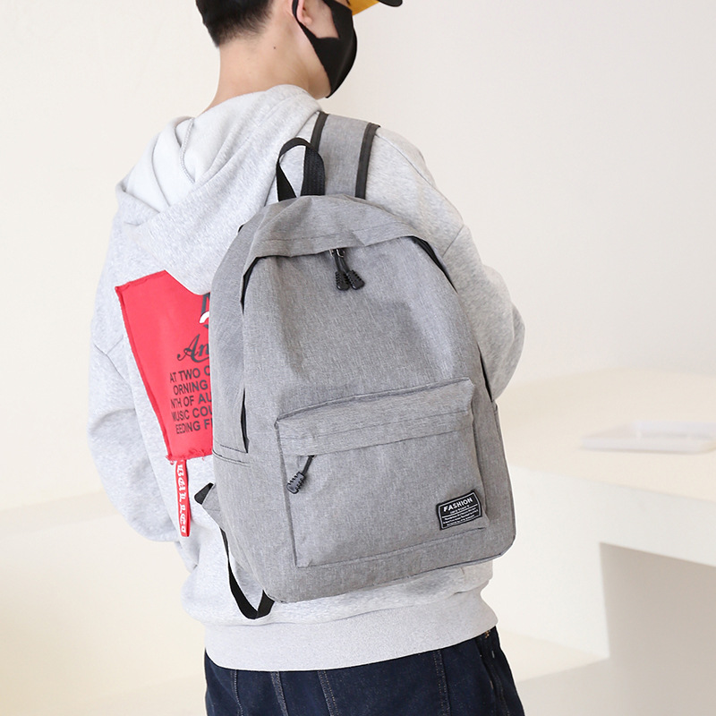Ins-style Korean backpacks, simple college student business computer bags, hiking bags, gift travel bags undefined
