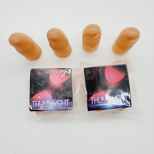 G0364 Light Dancing Multi-Color Optional Thumb Lamp Finger Lamp King Magic Magic Props
