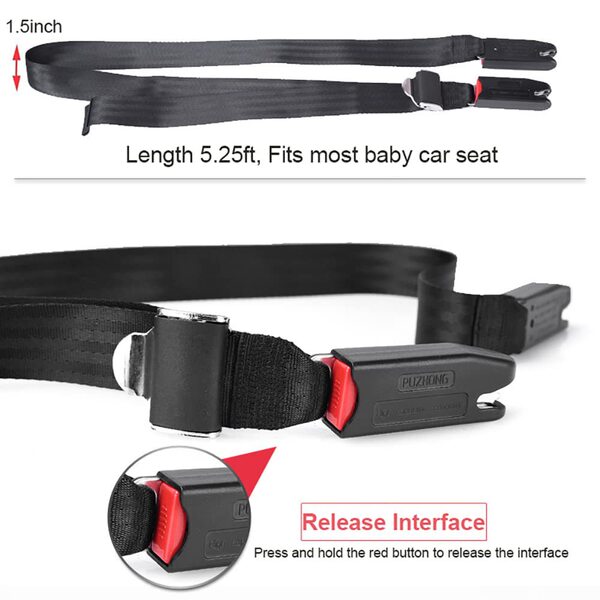 Cross -border new children's seat safety connection car car…