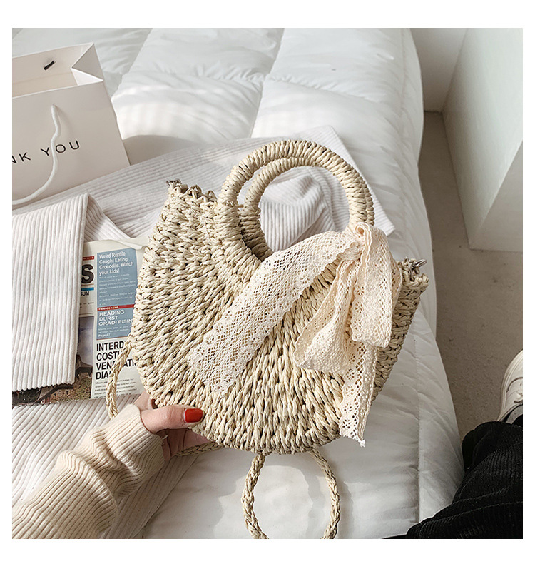 New Simple Fashion Woven Handbag display picture 42