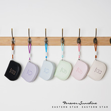 猫咪兔子风琴卡包挂绳多巴胺配色大容量韩系现货女士钱包WALLET