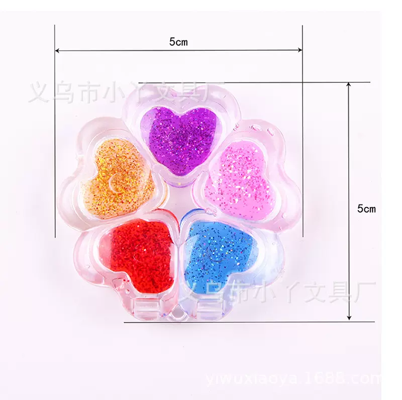 水性颜料花瓣眼影盒