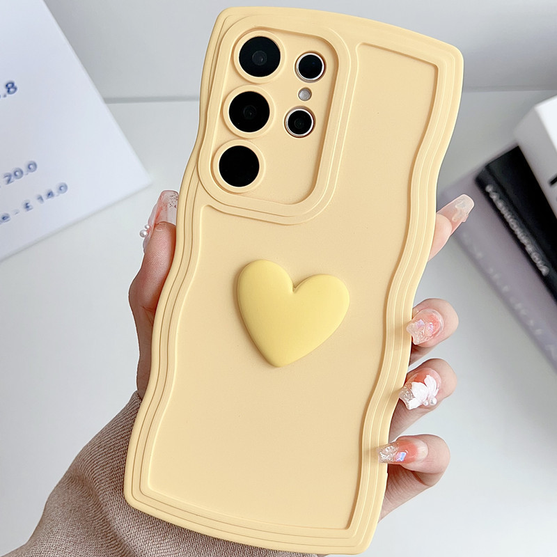 For Samsung S24pro Love S23 Simple A32 Phone Case A52/s22U Advanced Sense A34 Niche A54 Soft