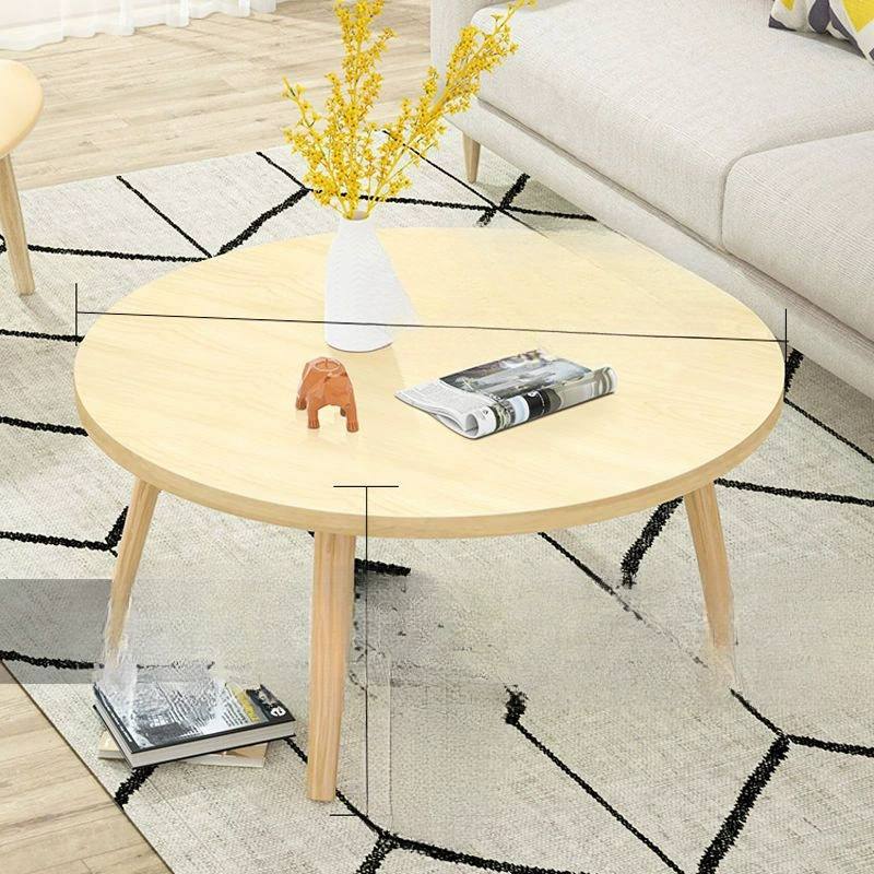 Журнальный столик, небольшой журнальный столик, небольшой столик в стиле ins, обеденный стол, круглый стол, небольшой низкий столик с эркером, небольшой круглый стол, домашний обеденный стол
