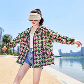 防晒衣女2022夏新款可外穿小个子防紫外线轻薄透气洋气防晒服外套