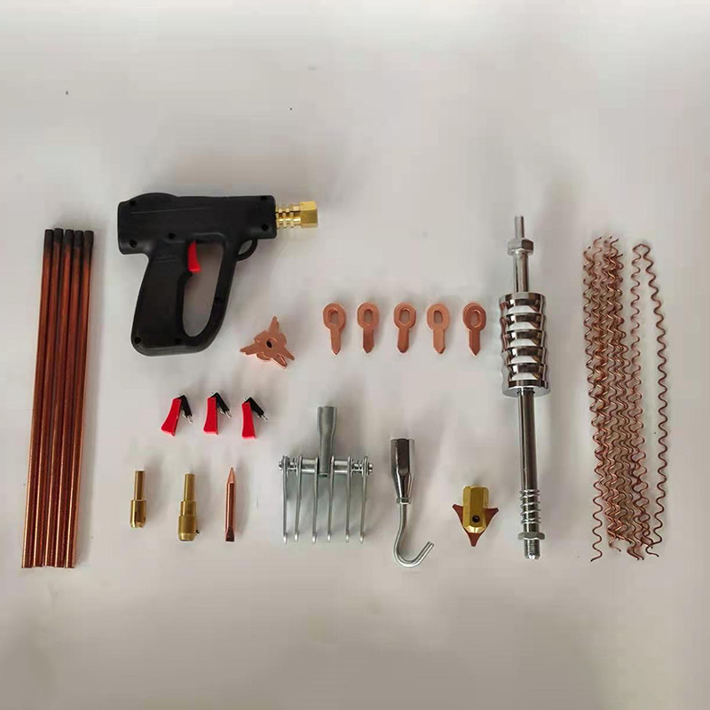 汽车钣金修复套装凹陷修复套装钣金修复工具钣金拉锤钣金86件套