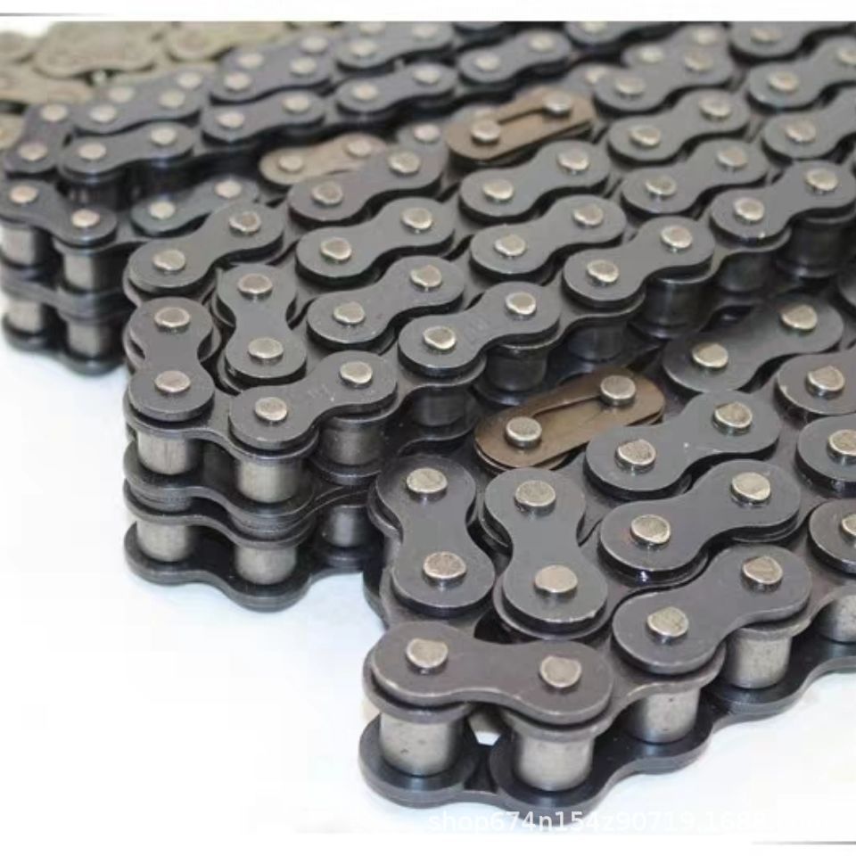 Suministro de 630 cadena única 630 Cadena de placa de cadena de agua y electricidad triciclo eléctrico cadena triciclo Accesorios Al Por Mayor