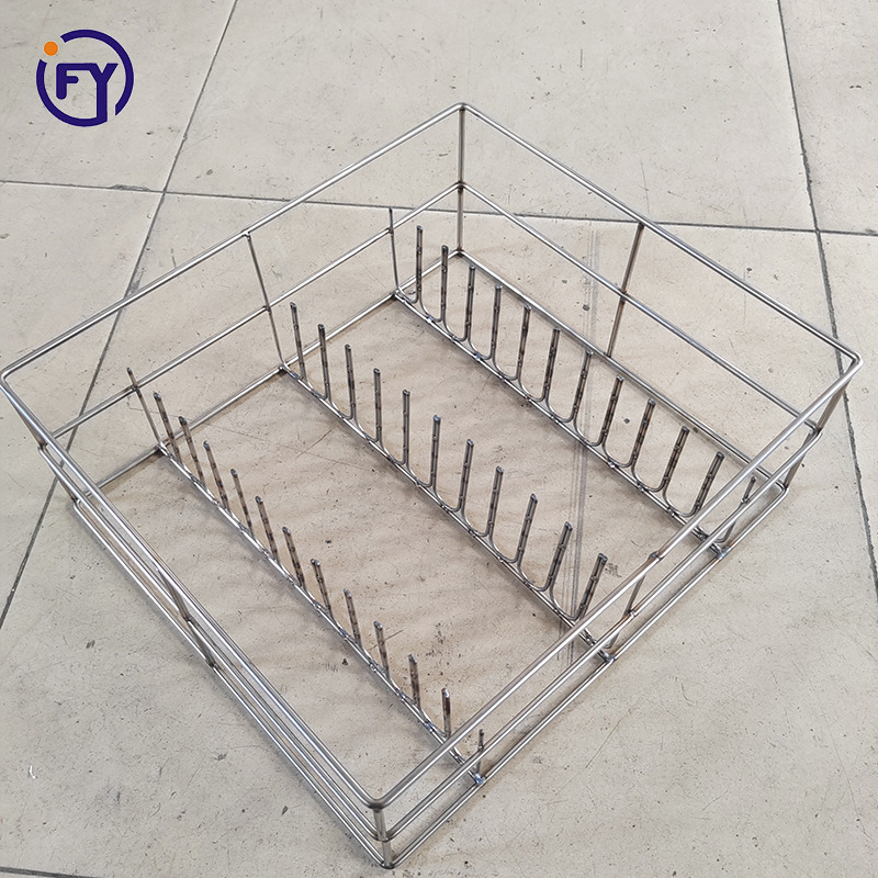 304不锈钢网筐超声波清洗金属网篮消毒筐不锈钢网筐网篮