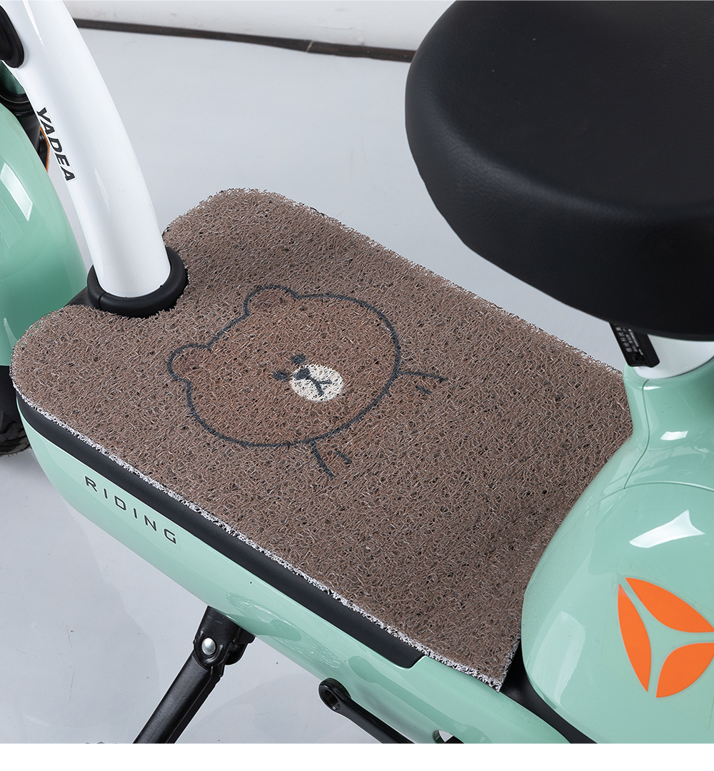 Electric car foot pad motorcycle foot pad battery car foot pad pedal universal waterproof Yadi can be cut