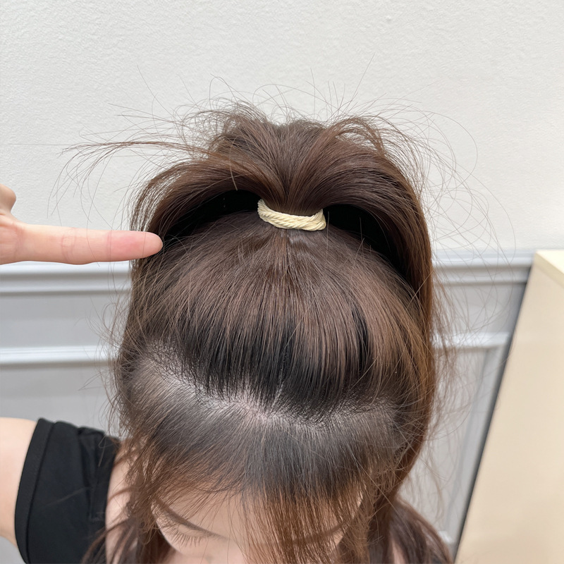 女性の髪の輪ゴム夏の髪のひもの高弾力性と耐久性のある高馬尾の髪のひもの女性の髪の飾り|undefined