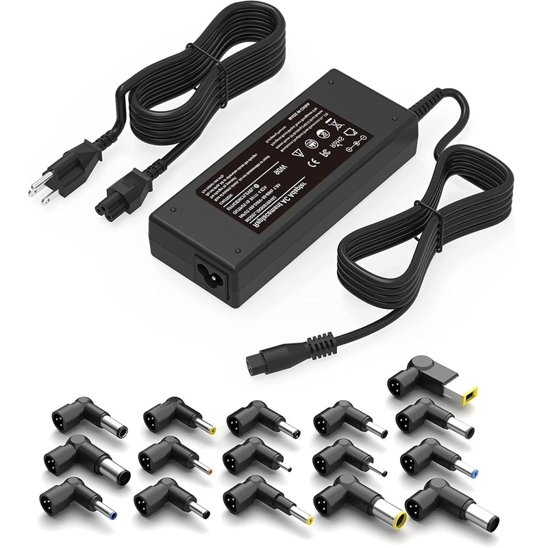 90W Universal AC Adapter Laptop Charger Compatible with HP Dell Lenovo Acer