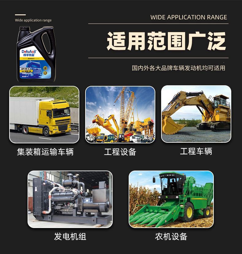 Suitable for genuine fully synthetic diesel engine oil, antifreeze, single-bar micro-tiller, rotary tiller, Yuchai engine, and truck lubrication