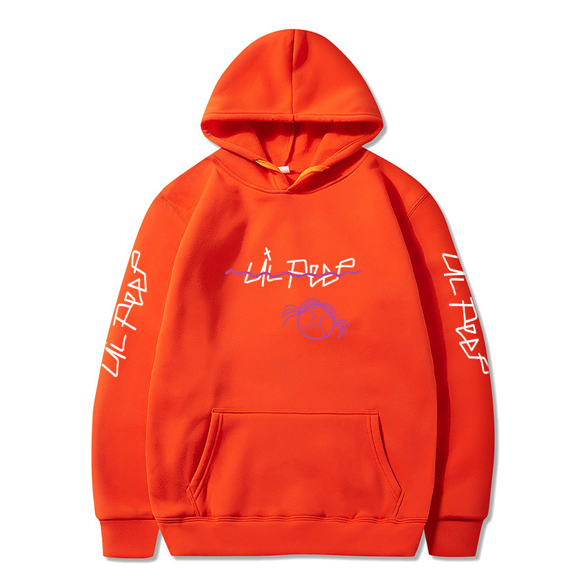 Suéter deportivo hip-hop de comercio exterior sudadera con capucha LIL PEEP otoño e invierno suéter casual europeo y americano suéter para hombre