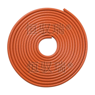 Qapı və bamper qoruyucu zolaqlar, Neutral Car Door Anti-Scratch Stickers - orange-5-m