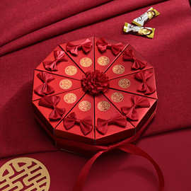 欧式蛋糕桌摆喜糖盒结婚礼品盒子糖果盒婚庆婚礼创意回礼升学宴盒