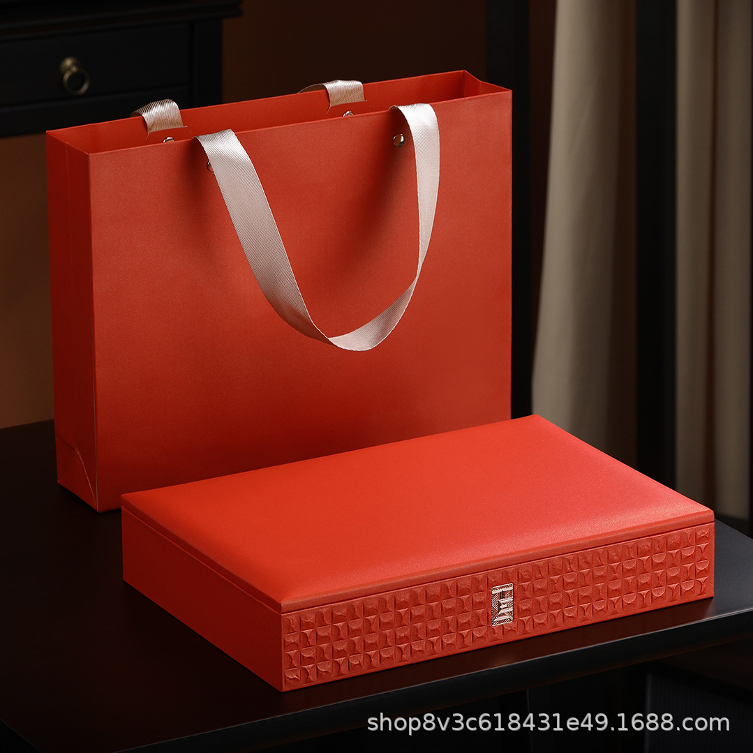 新款高档茶叶包装礼盒空盒新款三内盒六泡装岩茶大红袍肉桂凤凰单