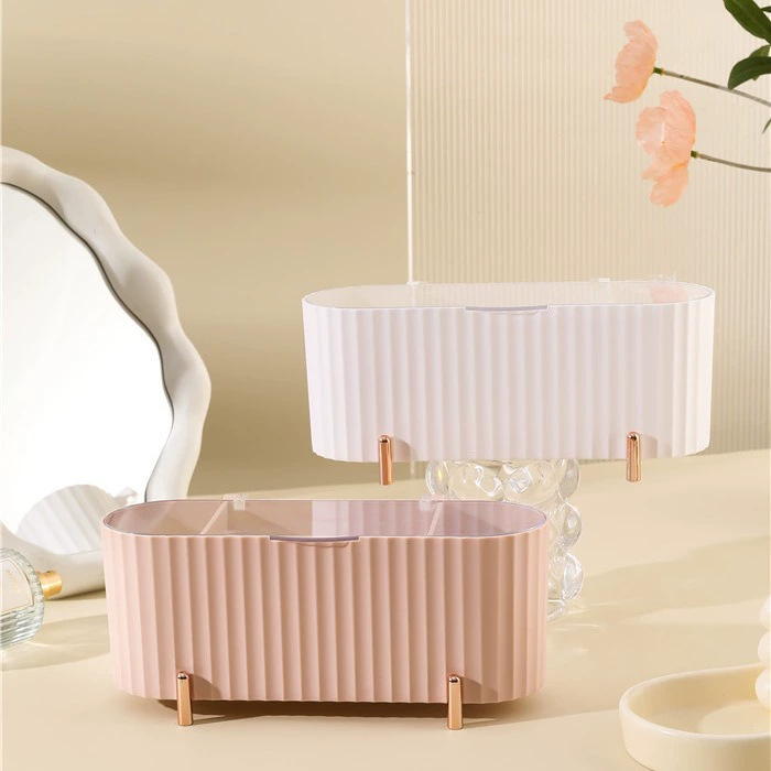 綿棒収納ケース蓋付き防塵防霧デスクトップ口紅パフ化粧綿ケース化粧美化粧卵クロスボーダー起爆金|undefined