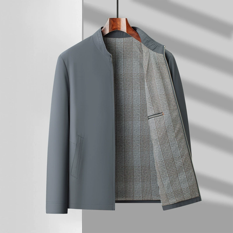 Autumn jacket for leisure, for middle age, plus size