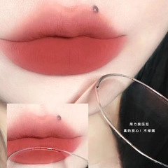 XIXI慕斯順滑顯色唇泥 顯白日常學生不拔干霧面軟糯啞光平價D-541