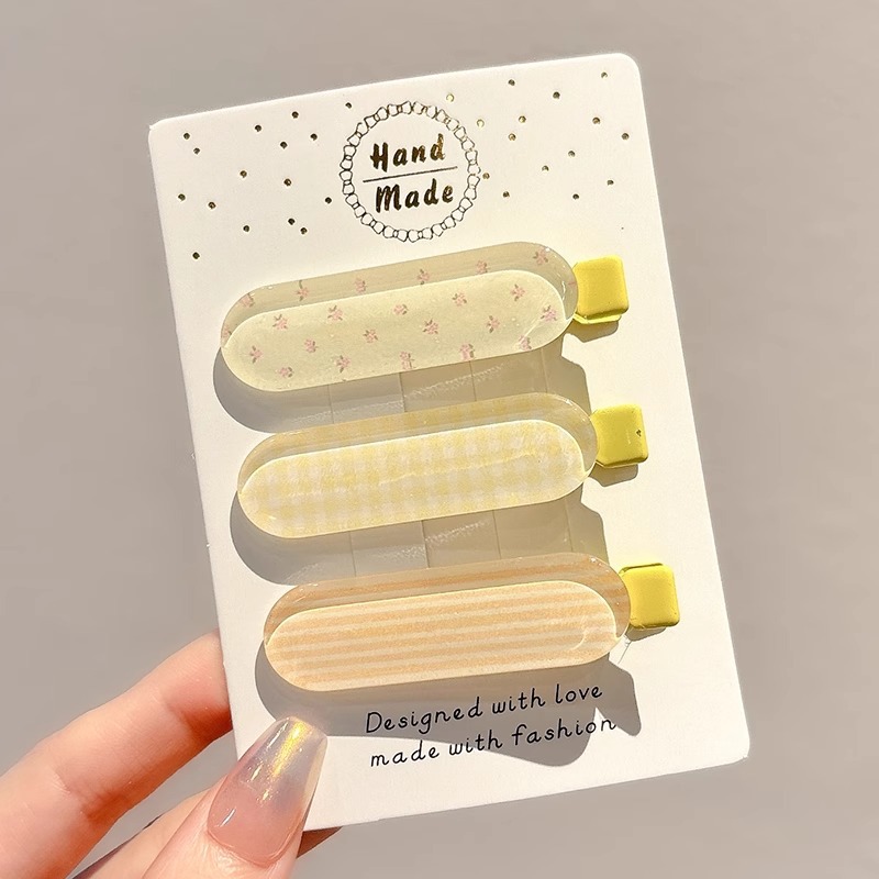 3 horquillas de Jalea amarilla