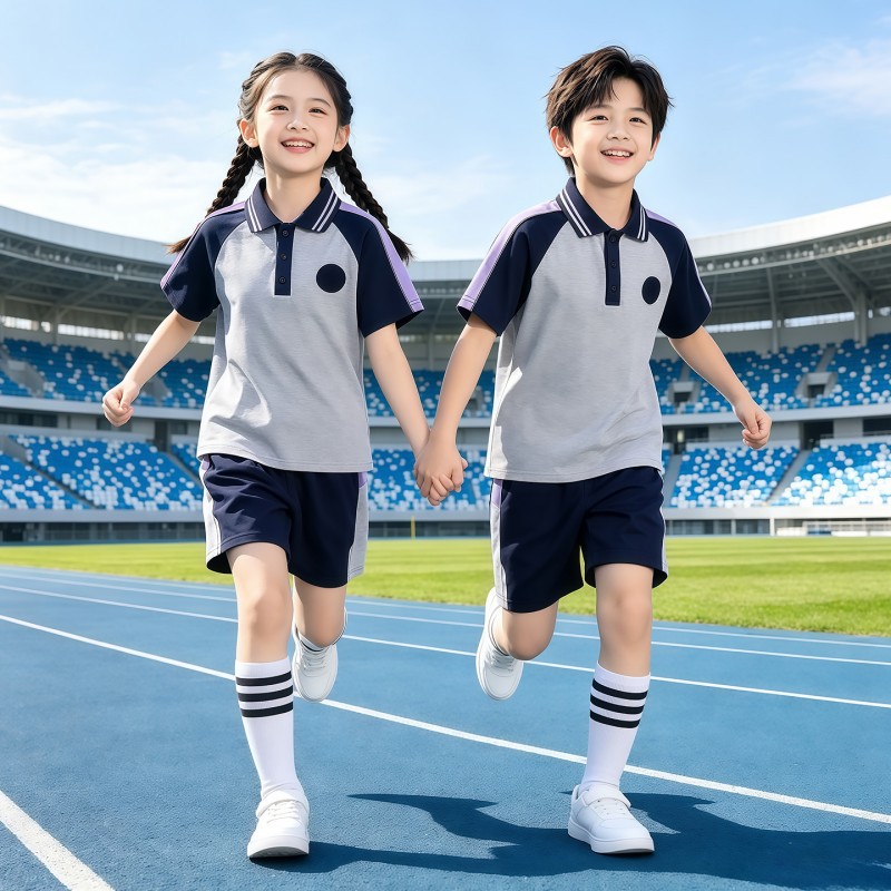 [Uniforms for Shenyang, Liaoning] Primary School Uniforms, Summer Outfits for Children, Class Uniforms, Summer Sets, Multi-Piece Sets for All Seasons