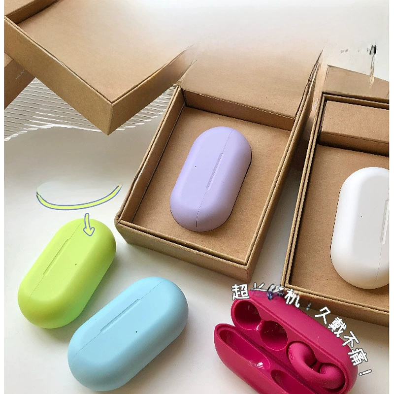 Наушники Ambie с костной проводимостью Bluetooth, новые спортивные беспроводные накладные, двойной способ ношения, с чехлом для наушников